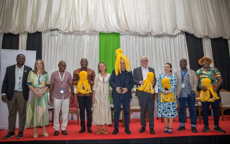 Some of the notable delegates attending the 11th Our Oceans Conference in Mombasa include Jackson Kiplagat, the CEO of WWF-Kenya. Photo: WWF-Kenya. Source: Original.