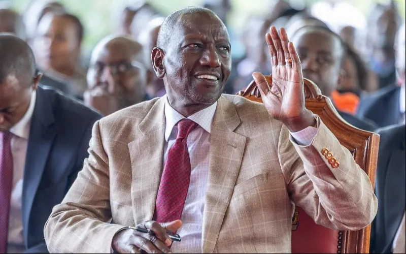 President William Ruto hosted a delegation of grassroots leaders from Makueni County at State House Nairobi. Photo: William Ruto. Source: Facebook.
