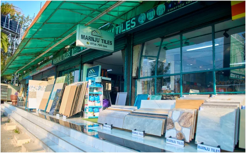 Marnju Investment Company showroom at Libra House, Mombasa Road. Photo: Dennis Lubanga. Source: Original.