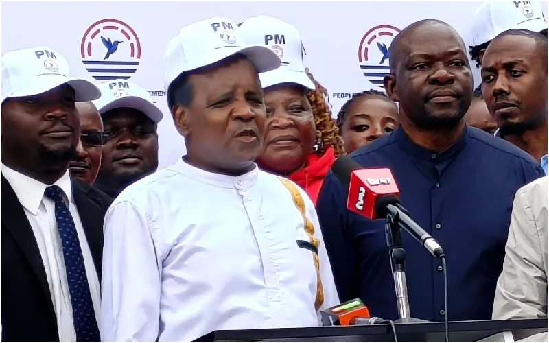 Mwalimu Reuben Kigame was officially received as a member of the People’s Renaissance Movement (PRM) Party. Photo: Mwalimu Reuben Kigame. Source: X.