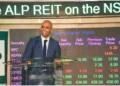 Raghav Gandhi, Chief Executive Officer of Africa Logistics Properties, during the ALP Industrial Real Estate Investment Trust (ALP REIT) listing and bell-ringing ceremony at the Nairobi Securities Exchange in Nairobi on Wednesday, 11th March 2026. Photo: Dennis Lubanga. Source: Original.
