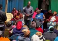 Saboti MP Caleb Amisi has pitched a tent in Ol Kalou, drumming up support for Gen Z candidate Timothy Kamau Kariuki. Photo: Caleb Amisi. Source: X.