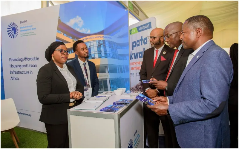 Nakuru County Deputy Governor David Kones declared the 5th Kenya Affordable Housing Conference open. Photo: Dennis Lubanga. Source: Original.