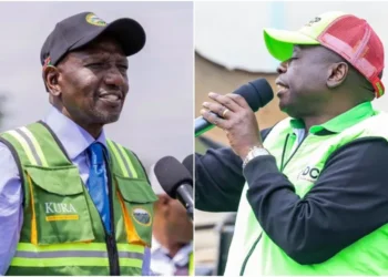 President William Ruto and DCP leader Rigathi Gachagua are allies turned foes. Photo: courtesy.