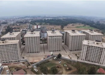 The 1,050-unit Kings Estate Ruiru Affordable Housing Project in Kiambu County. Photo: @ray_omollo. Source: X.
