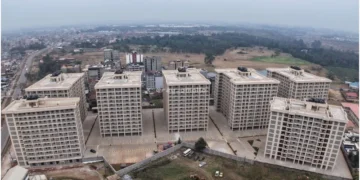 The 1,050-unit Kings Estate Ruiru Affordable Housing Project in Kiambu County. Photo: @ray_omollo. Source: X.