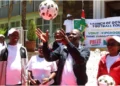 Uasin Gishu Governor Jonathan Bii Chelilim (c) presided over the official launch of the Governor's Cup and Commemoration of World Physical Activity Day 2024. Photo: @UGC_TheChampion. Source: X.