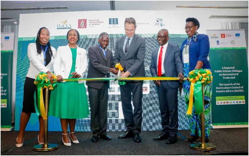 The Horticulture Council of Eastern Africa (HoCEA) officially launched in Nairobi. Photo: Lily Ronoh. Source: Original.