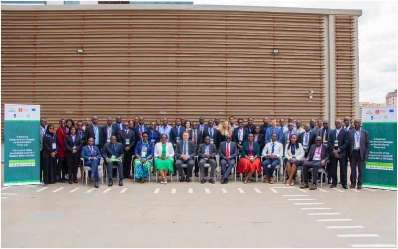 The Horticulture Council of Eastern Africa (HoCEA) officially launched in Nairobi. Photo: Lily Ronoh. Source: Original.