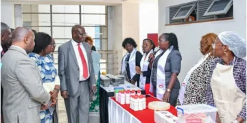 The programme, which culminated in a graduation ceremony at the University on Tuesday, August 18, 2026, was implemented by the African Women Studies Centre (AWSC) in collaboration with the Faculty of Business and Management Sciences, the Department of Environmental and Biosystems Engineering, the Department of Food Science, Nutrition and Technology, and the Equity Group. Photo: Dennis Lubanga. Source: Original.
