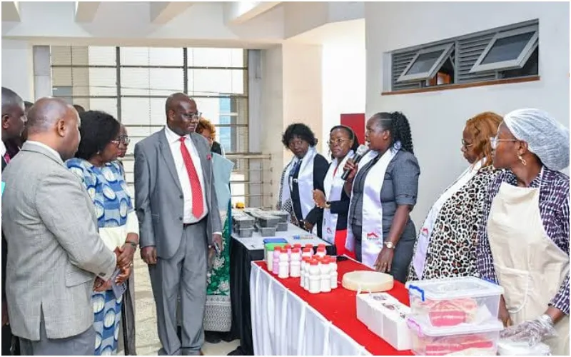 The programme, which culminated in a graduation ceremony at the University on Tuesday, August 18, 2026, was implemented by the African Women Studies Centre (AWSC) in collaboration with the Faculty of Business and Management Sciences, the Department of Environmental and Biosystems Engineering, the Department of Food Science, Nutrition and Technology, and the Equity Group. Photo: Dennis Lubanga. Source: Original.